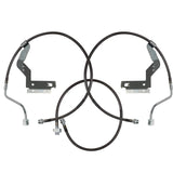 2008-2010 Powerstroke Braided Brake Lines w/ 2.5-4.5" Lift (CS-FORDBBL-08)-Brake Lines-Carli Suspension-Dirty Diesel Customs