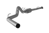 2008-2010 Powerstroke C&C 4" Downpipe Back Race Exhaust w/ Muffler (421015)-Downpipe Back Exhaust System-Mel's Manufacturing-421015-Dirty Diesel Customs