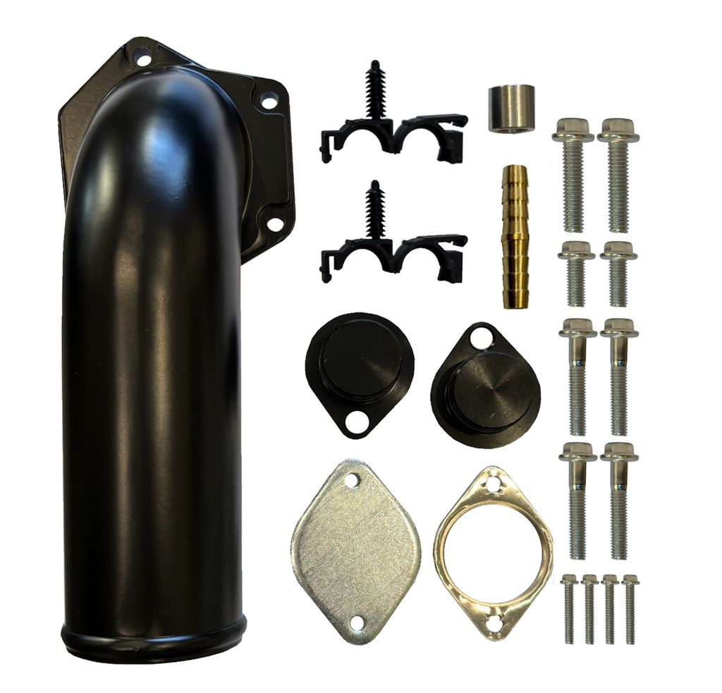 2008-2010 Powerstroke EGR Cooler and Valve Delete Kit w/ Intake Manifold (700003)-EGR Delete-Mel's Manufacturing-Dirty Diesel Customs