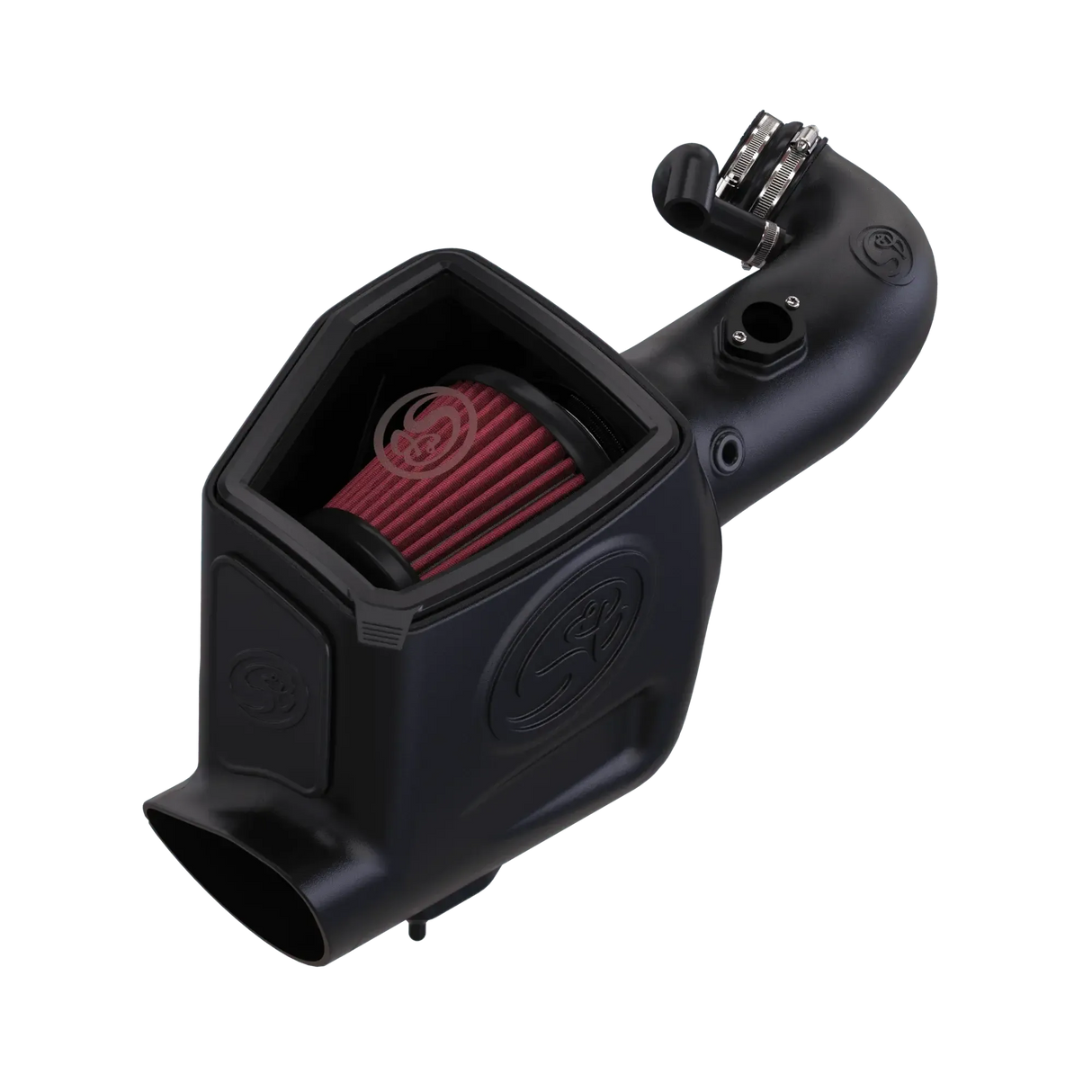 2008-2010 Powerstroke S&B Cold Air Intake Kit (75-5105)-Intake Kit-S&B Filters-75-5105-Dirty Diesel Customs