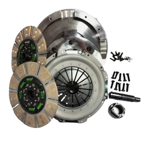 2008-2010 Powerstroke Spring Hub Dual Disc Clutch (NMU64DDS)-Performance Clutches-Valair-Dirty Diesel Customs