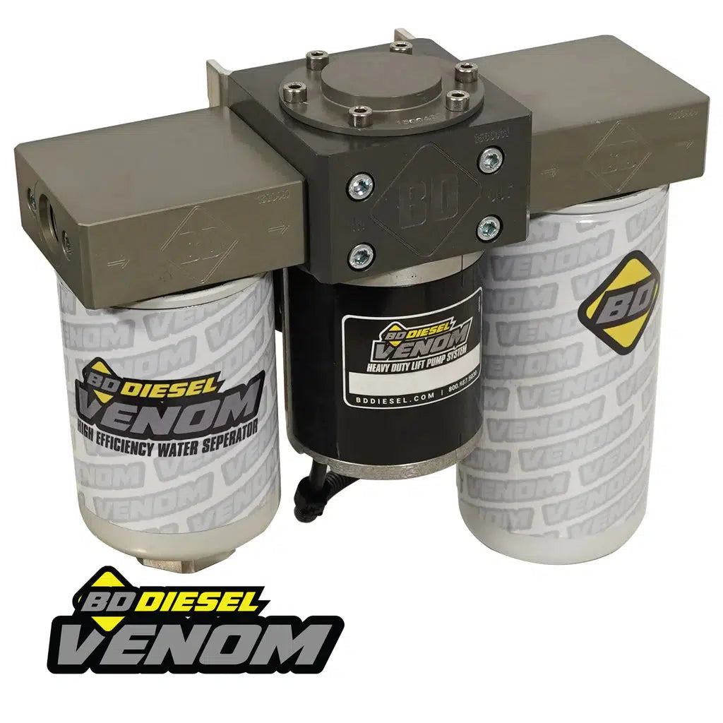 2008-2010 Powerstroke Venom 165GPH Lift Pump w/ Filter & Separator (1050319)-Lift Pump-BD Diesel-Dirty Diesel Customs