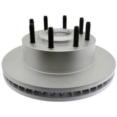 2008-2013 Powerstroke Coated SRW Front Disc Brake Rotors (ACD18A2615AC)-Brake Rotor-ACDelco-Dirty Diesel Customs