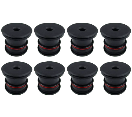 2008-2016 Powerstroke Crew Cab Silicone Body Mount Kit (81-1003)-Body Mounts-S&B Filters-Dirty Diesel Customs