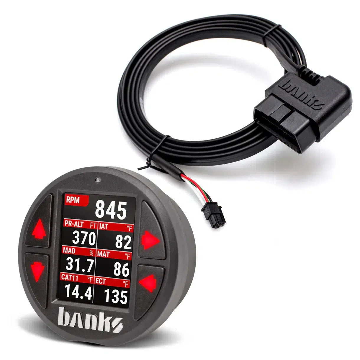 2008+ Universal Banks iDash Pro (66710)-Monitor-Banks Power-Dirty Diesel Customs