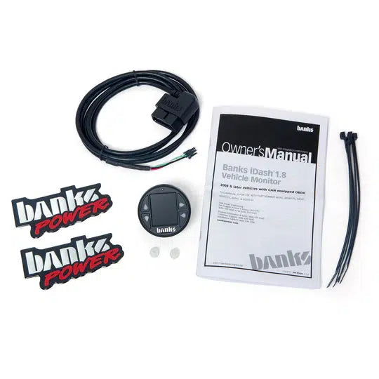 2008+ Universal Banks iDash Pro (66710)-Monitor-Banks Power-Dirty Diesel Customs