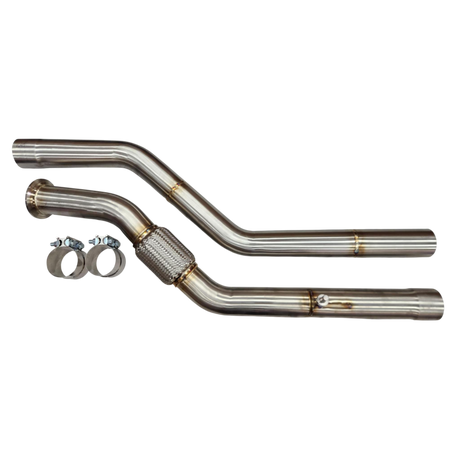 2009-2013 BMW E70 X5D M57 Exhaust Kit (2009-BMW-20-20-E70)-Exhaust System Kit-Nat Performance LTD-Dirty Diesel Customs