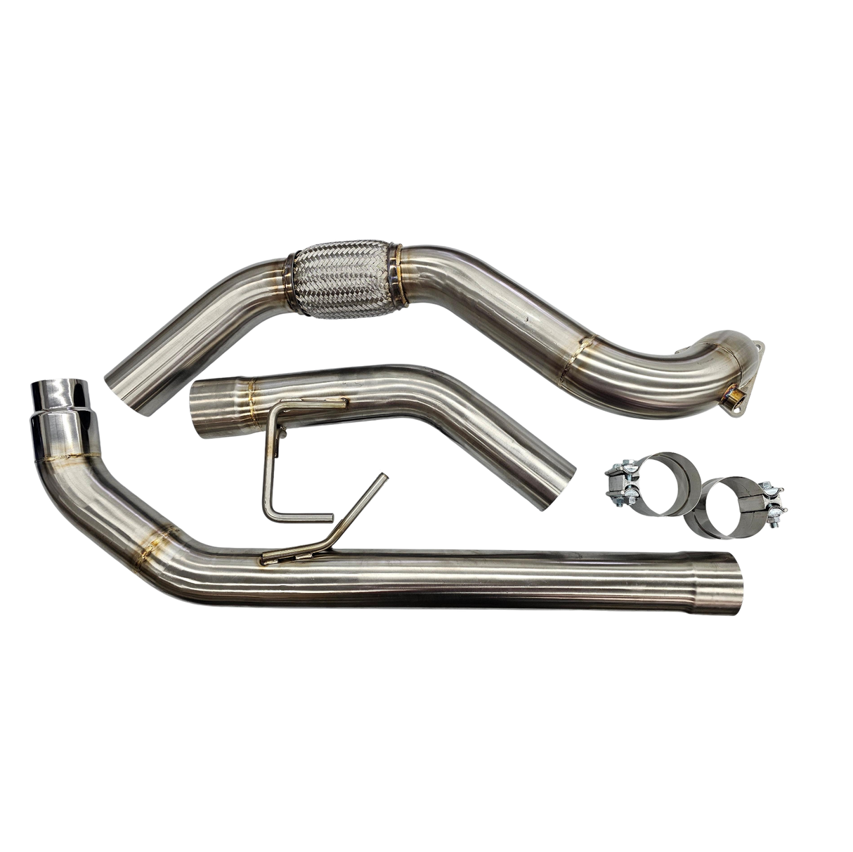 2009-2016 3.0L TDI Exhaust Kit (2009-VW-20-20-Q7)-Exhaust System Kit-Nat Performance LTD-Dirty Diesel Customs