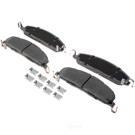 2009-2018 Cummins Front Brake Rotors (ACD14D1399MHF1)-Brake Pad-ACDelco-Dirty Diesel Customs