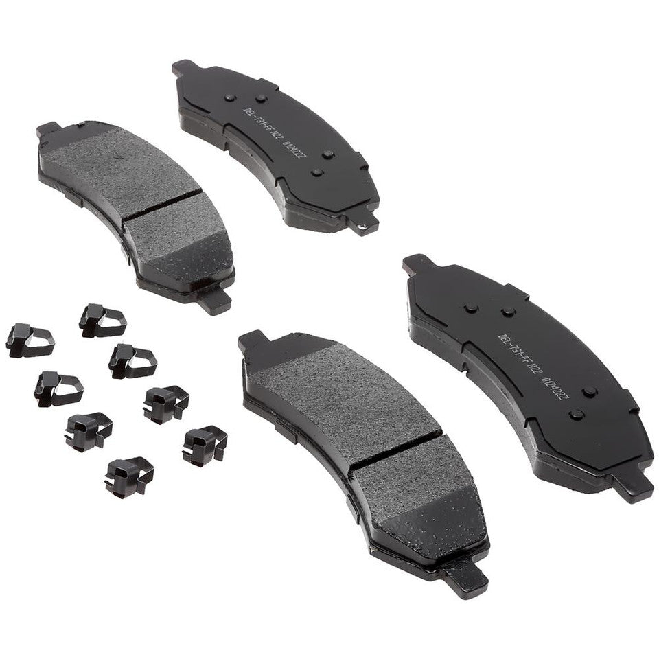 2009-2018 Cummins Semi-Metallic Front Disc Brake Pad Kit (ACD17D1399MHF1)-Brake Pad-ACDelco-Dirty Diesel Customs