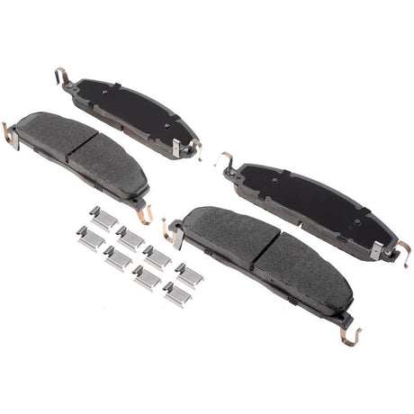 2009-2018 Cummins Semi-Metallic Rear Disc Brake Pad Kit (ACD14D1400MHF1)-Brake Pads-ACDelco-Dirty Diesel Customs