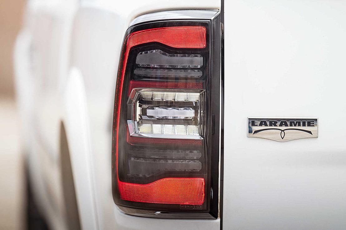 2009-2018 Cummins XB LED Tail Lights (LF724)-Tail Lights-Morimoto-Dirty Diesel Customs