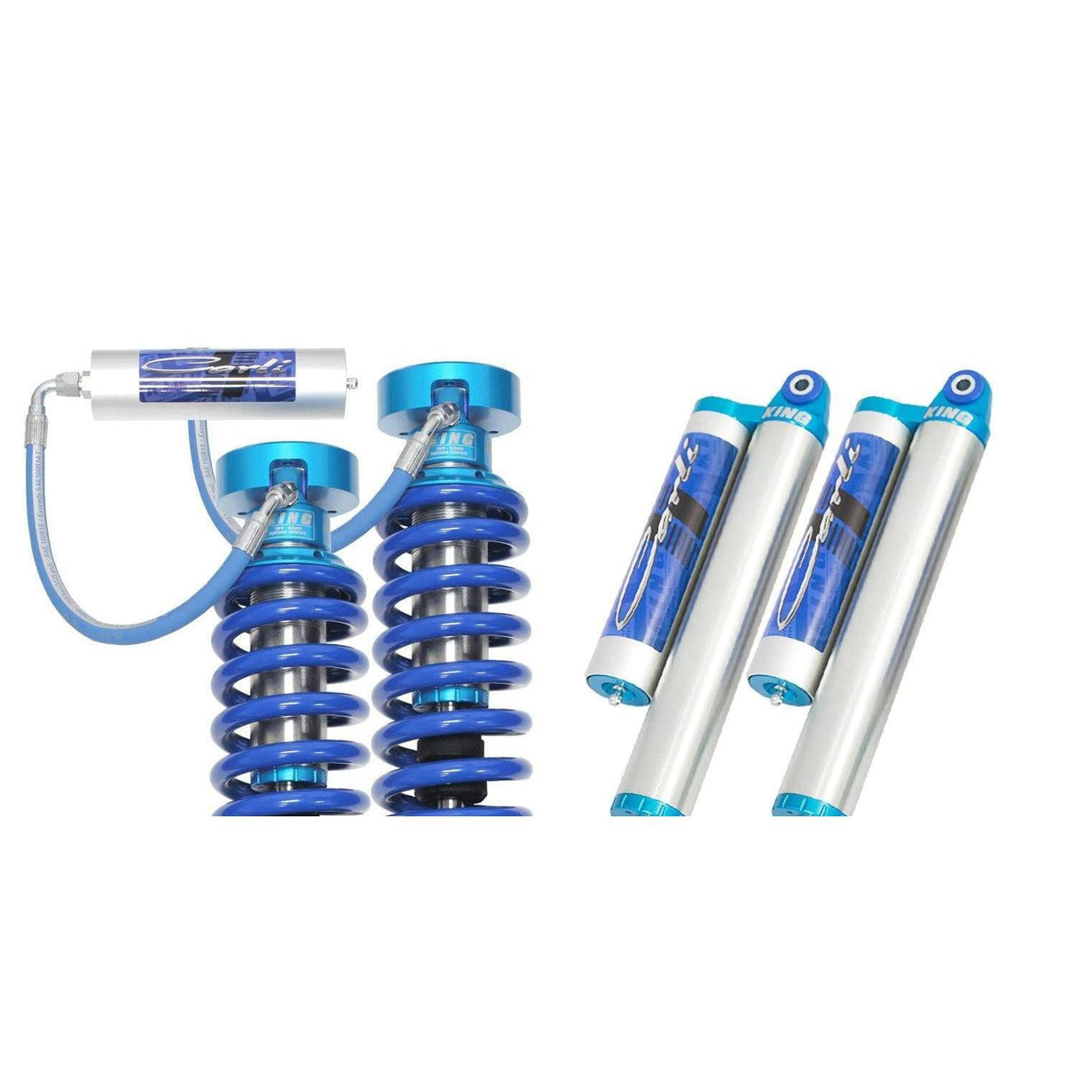 2009-2018 EcoDiesel Carli-Tuned King 2.5 RR Shock Package (AS-RAM15PER25SPKG-14-D)-Shocks-Carli Suspension-Dirty Diesel Customs