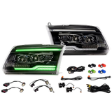 2009-2024 Ram 1500/HD XRGB Evo LED Headlights (LF2-520R)