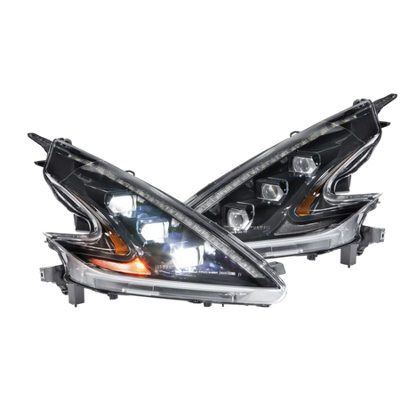 2009-2021 Nissan 370Z XB LED LHD Headlights (LF474-ASM)-Headlights-Morimoto-Dirty Diesel Customs