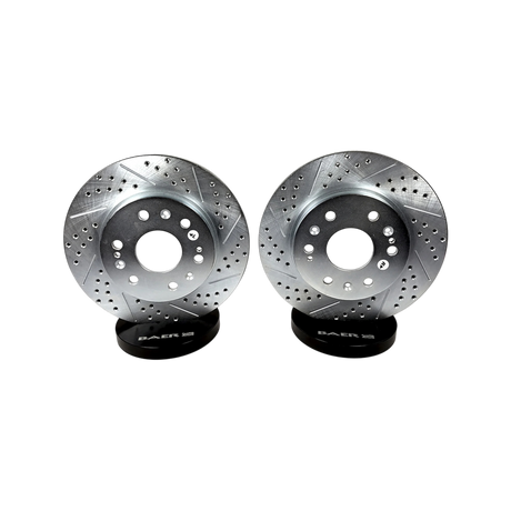 2000-2007 Duramax Performance Rear Rotors (55066-020)-Brake Rotor-Baer Brakes-Dirty Diesel Customs