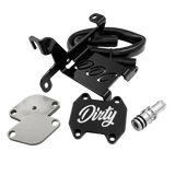 2009-2024 Cummins Dirty EGR/Cooler Delete (I67-EGR-A006)-EGR Delete-Dirty Diesel Customs-I67-EGR-A006-BLK-Dirty Diesel Customs