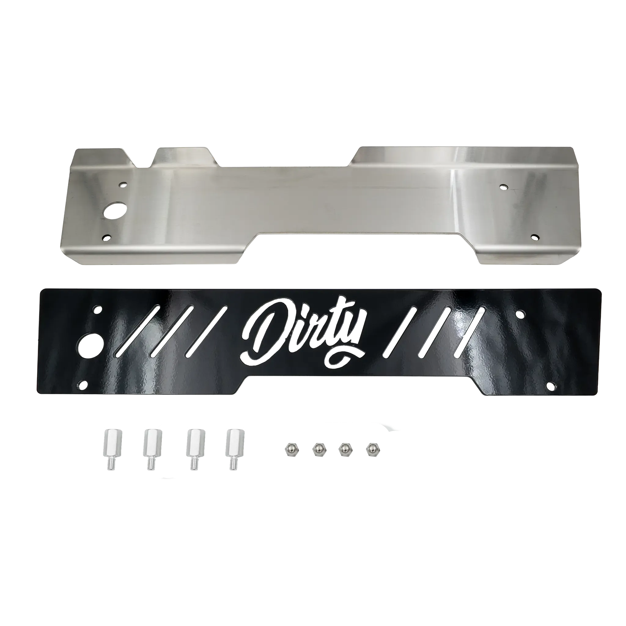 2009-2024 Cummins Exhaust Manifold Heat Shield (I67-EXH-A148)-Heat Shield-Dirty Diesel Customs-I67-EXH-A148-HGB-Dirty Diesel Customs
