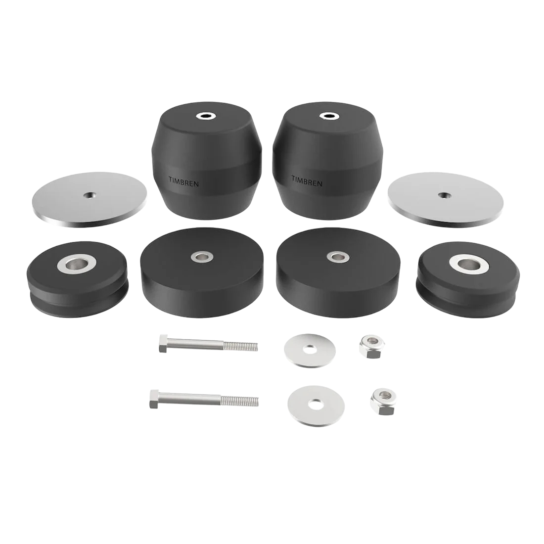 2009-2026 3.0L EcoDiesel Rear Suspension Enhancement System (DRTT1500)-Rubber Helper Springs-Timbren-Dirty Diesel Customs