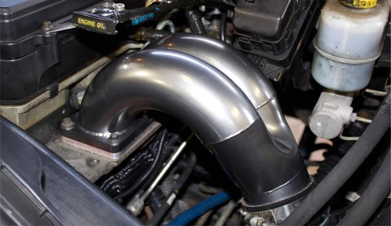 2010-2012 Cummins 3.5" Mega Intake System w/ Passenger Side Intercooler Tube (PRC1012MW)-Intake Manifold-Pusher-Dirty Diesel Customs