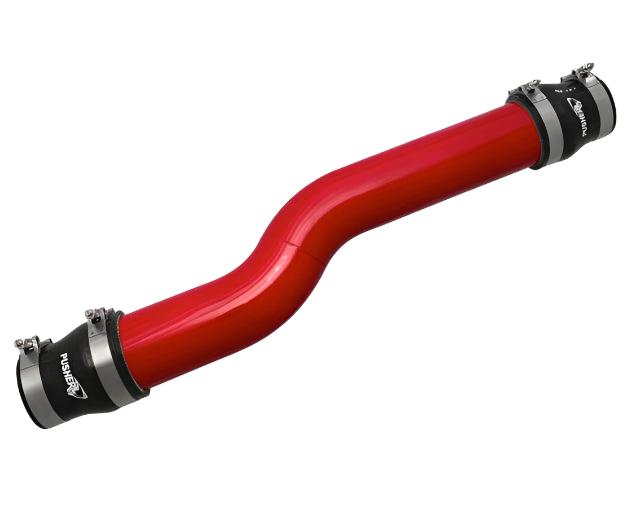 2010-2012 Cummins 3.5" Mega Passenger Side Intercooler Tube (PRC1012HP)-Intercooler Piping-Pusher-PRC1012HP_R-Dirty Diesel Customs