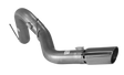 2010-2012 Cummins 4" DPF Back Exhaust - No Muffler (FLO 641)-Filter Back Exhaust System-Flo-Pro-511103-Dirty Diesel Customs