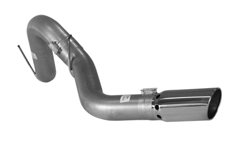 2010-2012 Cummins 4" DPF Back Exhaust - No Muffler (FLO 641)-Filter Back Exhaust System-Flo-Pro-511103-Dirty Diesel Customs