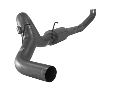2010-2012 Cummins 5" Turbo Back Exhaust System w/ Muffler (FLO 1648)-Turbo Back Exhaust System-Flo-Pro-512003-Dirty Diesel Customs