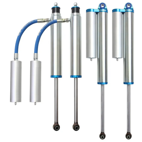 2010-2012 Cummins Carli-Tuned King 2.5 RR Shock Package w/ 3" Lift (AS-DPT25SPKG-10-D)-Shocks-Carli Suspension-Dirty Diesel Customs