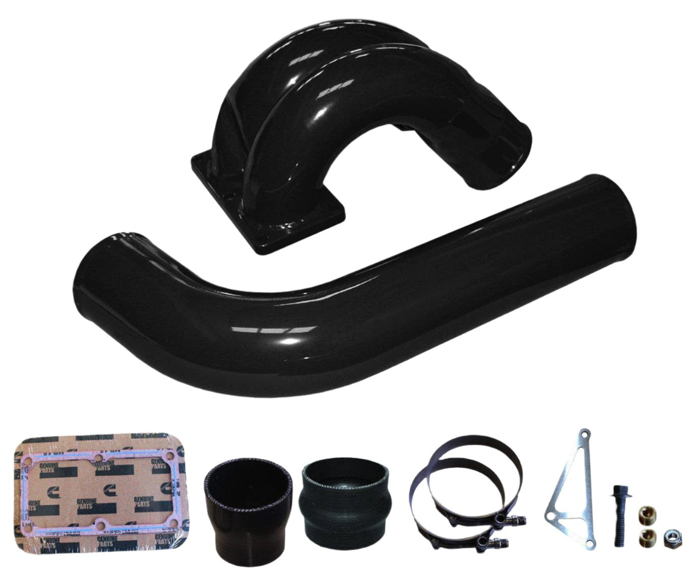 2010-2012 Cummins Pusher 3.5" Mega Intake System (PRC1012MKT)-Intake Manifold-Pusher-PRC1012MKT_K-Dirty Diesel Customs