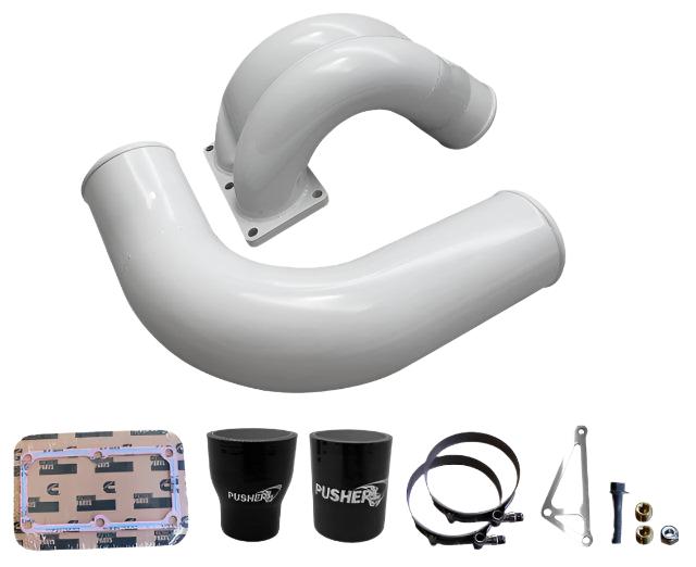 2010-2012 Cummins Pusher 3.5" Mega Intake System (PRC1012MKT)-Intake Manifold-Pusher-PRC1012MKT_W-Dirty Diesel Customs