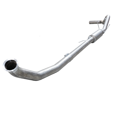 2010-2012 Cummins 4" SS Turbo Back Exhaust System - w/ Muffler (DDC-4D10M)