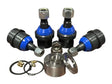 2010-2013 Cummins Oversized Upper & Lower Ball Joint Kit (7467L.1-7460.1-KIT)-Ball Joints-EMF Rod Ends & Steering Components-Dirty Diesel Customs