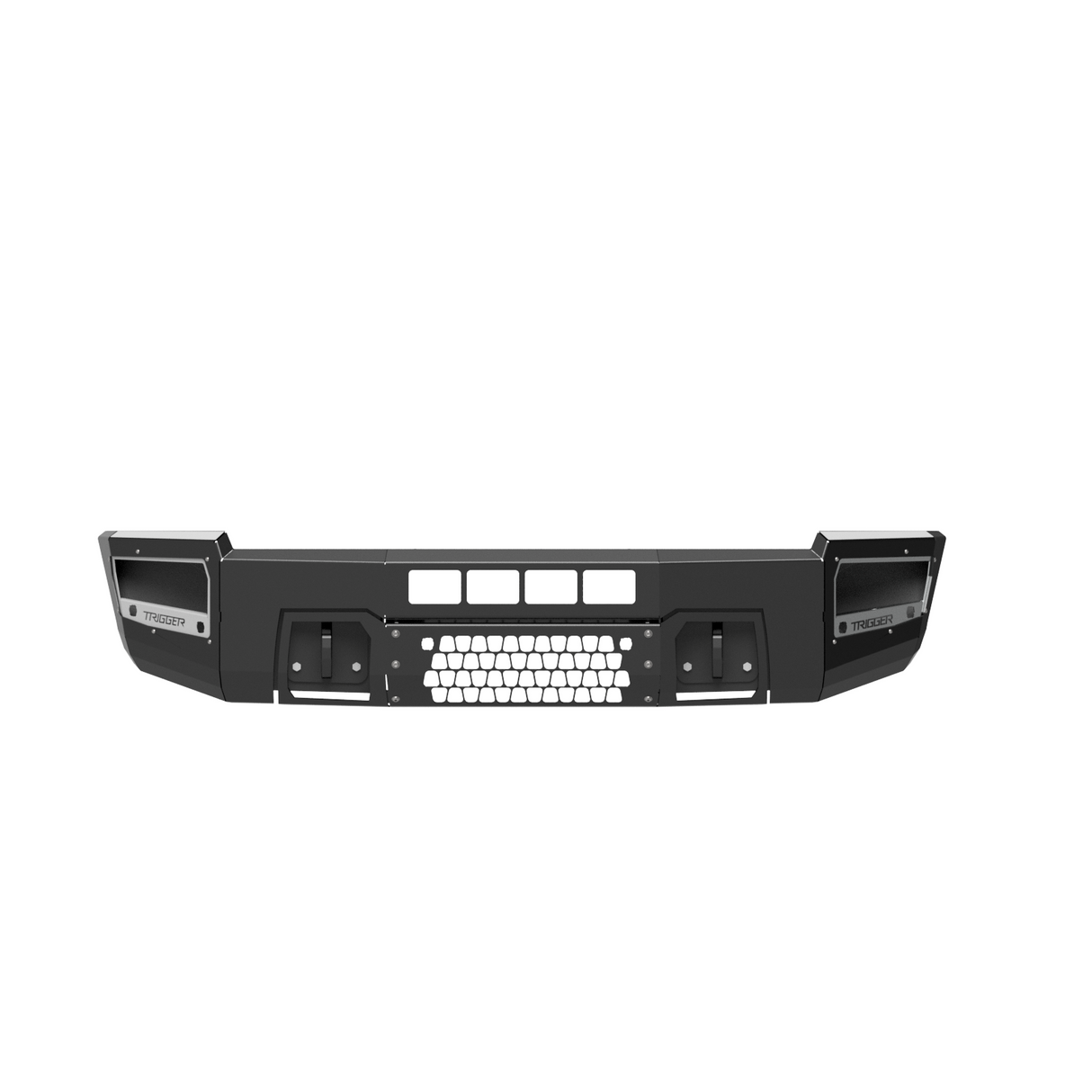 2010-2018 Cummins Maverick Front Bumper-Bumpers-Trigger Industries-TI-02-006-FB1-BTH-B-Dirty Diesel Customs
