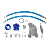 2010-2018 Cummins Oil Filter Relocation Kit (HP10593)-Oil Filter Relocation Kit-PACBRAKE-Dirty Diesel Customs