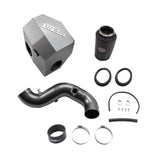 2013-2018 Cummins 4" Intake Kit w/ Air Box (WCF100881) - WC Fab Grey (Kingsport Grey)