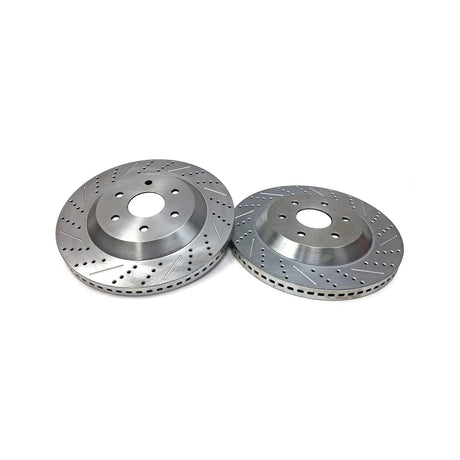 2010-2020 3.0L Powerstroke Performance Front Rotors (2261043)-Brake Rotors-Baer Brakes-Dirty Diesel Customs