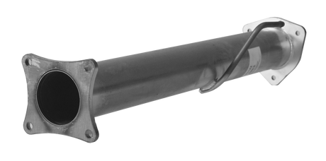 2011-2012 Cummins C&C 4" DPF Delete Pipe (FLO-21122)-Delete Pipe-Flo-Pro-411001-Dirty Diesel Customs