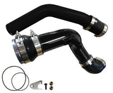 2011-2014 Powerstroke 3" Charge Tube set w/ Throttle Valve Adapter (PFP1114KTA)-Intercooler Piping-Pusher-PFP1114KTA_K-Dirty Diesel Customs