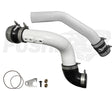 2011-2014 Powerstroke 3" Charge Tube set w/ Throttle Valve Adapter (PFP1114KTA)-Intercooler Piping-Pusher-PFP1114KTA_W-Dirty Diesel Customs
