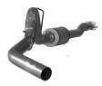 2011-2015 Duramax 4" Cat Back Exhaust System w/ Muffler (FLO 860)-Cat Back Exhaust System-Flo-Pro-431013-Dirty Diesel Customs