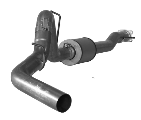 2011-2015 Duramax 4" Cat Back Exhaust System w/ Muffler (FLO 860)-Cat Back Exhaust System-Flo-Pro-432013-Dirty Diesel Customs