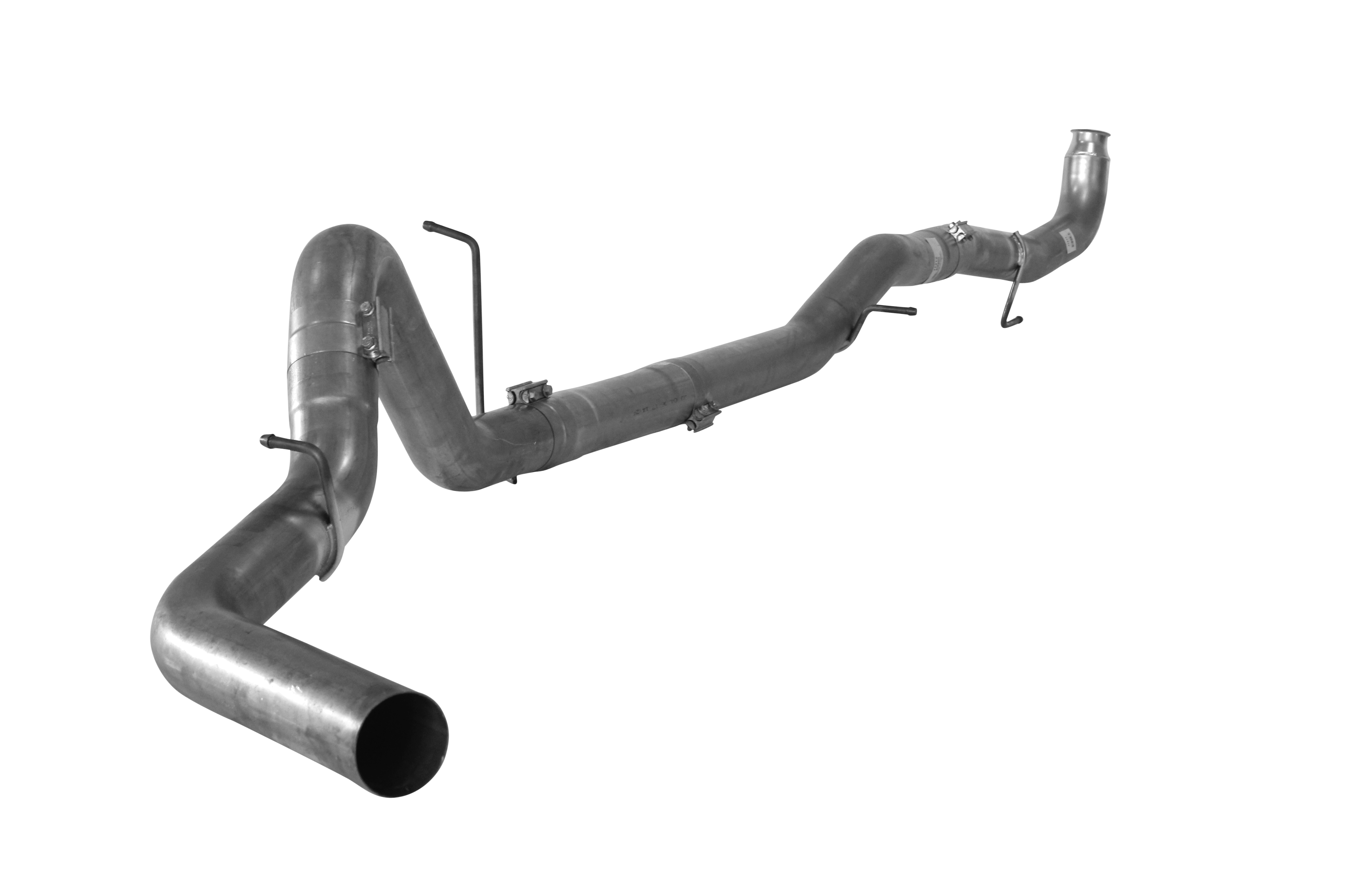 2011-2015 Duramax 4" Downpipe Back Exhaust - No Muffler (431017 / 432017)-Downpipe Back Exhaust System-Mel's Manufacturing-431017-Dirty Diesel Customs