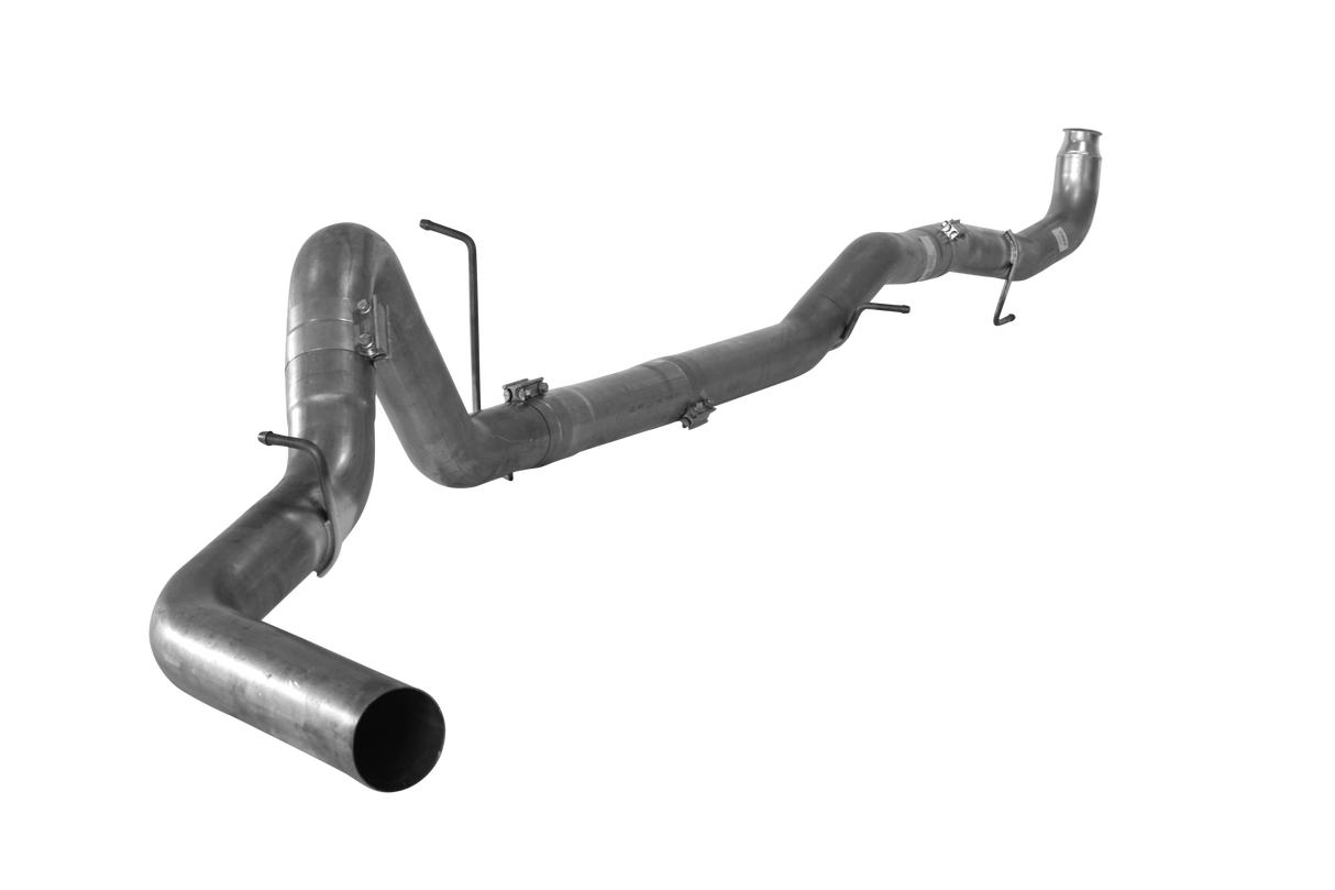 2011-2015 Duramax 4" Downpipe Back Exhaust - No Muffler (431017 / 432017)-Downpipe Back Exhaust System-Mel's Manufacturing-432017-Dirty Diesel Customs