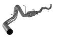 2011-2015 Duramax 4" Downpipe Back Exhaust System w/ Muffler (FLO 864)-Downpipe Back Exhaust System-Flo-Pro-431016-Dirty Diesel Customs