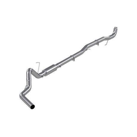 2011-2015 Duramax 4" Downpipe Back Street Exhaust System w/ Muffler (C6044P)-Downpipe Back Exhaust System-P1 Performance Products-Dirty Diesel Customs