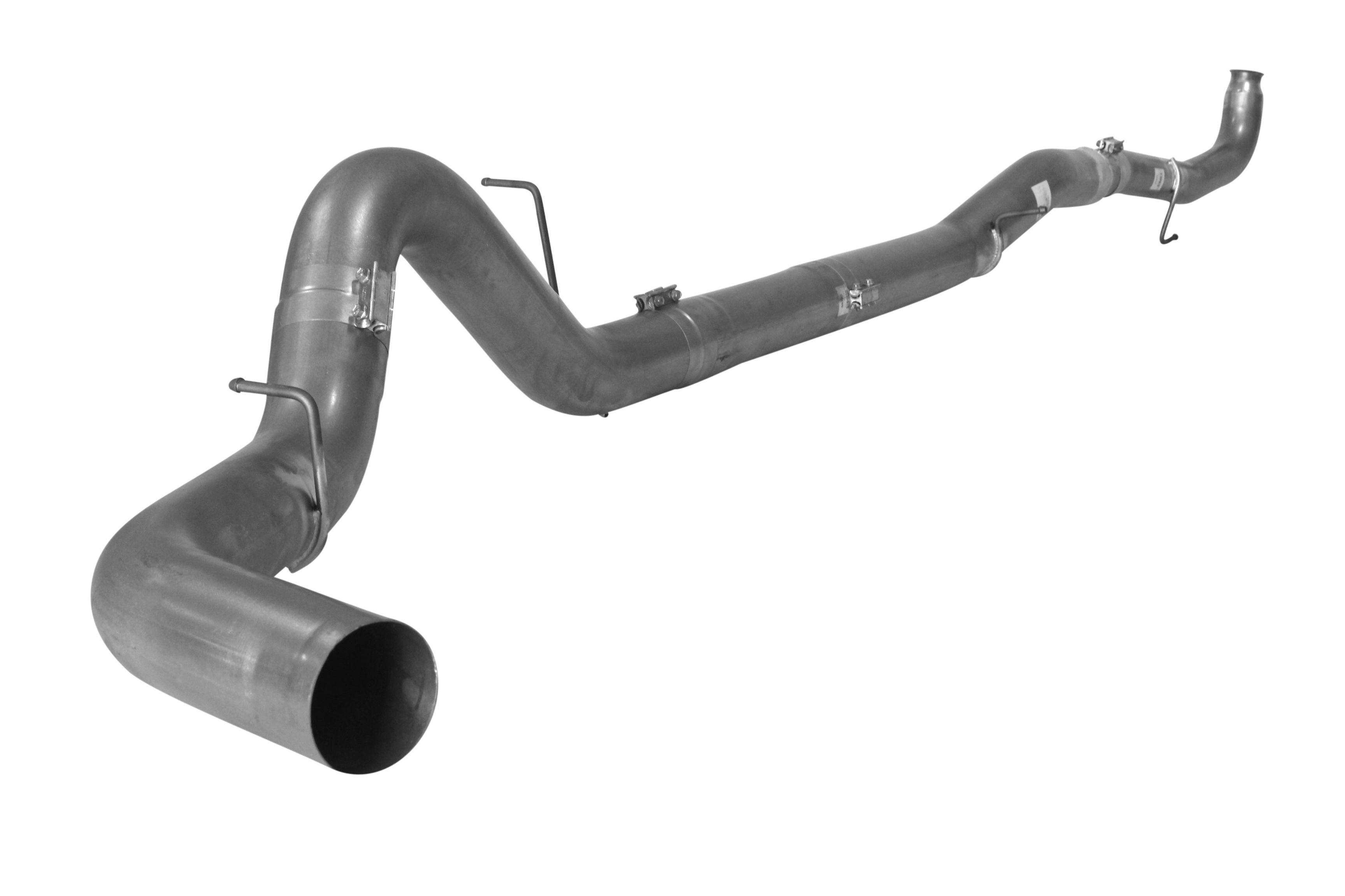 2011-2015 Duramax 5" Downpipe Back Exhaust - No Muffler (521009/531006)-Downpipe Back Exhaust System-Mel's Manufacturing-532006-Dirty Diesel Customs