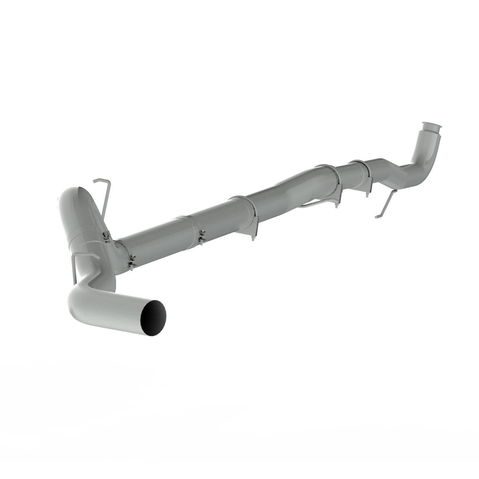 2011-2015 Duramax SS 5" Downpipe Back Exhaust - No Muffler (C6048SLM)-Downpipe Back Exhaust System-P1 Performance Products-C6048SLM-Dirty Diesel Customs