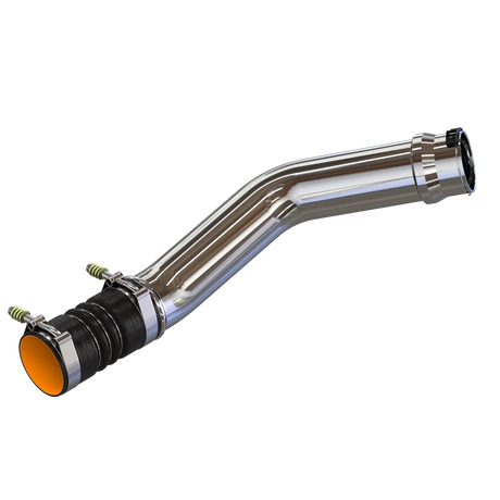 2011-2015 Powerstroke S&B Hot Side Intercooler Pipe (83-2003)-Intercooler Piping-S&B Filters-Dirty Diesel Customs