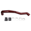 2011-2016 Duramax 3" Driver Side Intercooler Pipe (WCF100353)-Intercooler Piping-Wehrli Custom Fabrication-WCF100353-RED-Dirty Diesel Customs